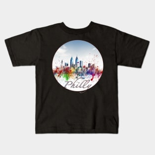 Philadelphi Skyline Kids T-Shirt
